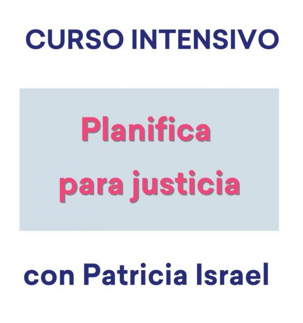 Curso intensivo de planificación para opositores- Patricia Israel