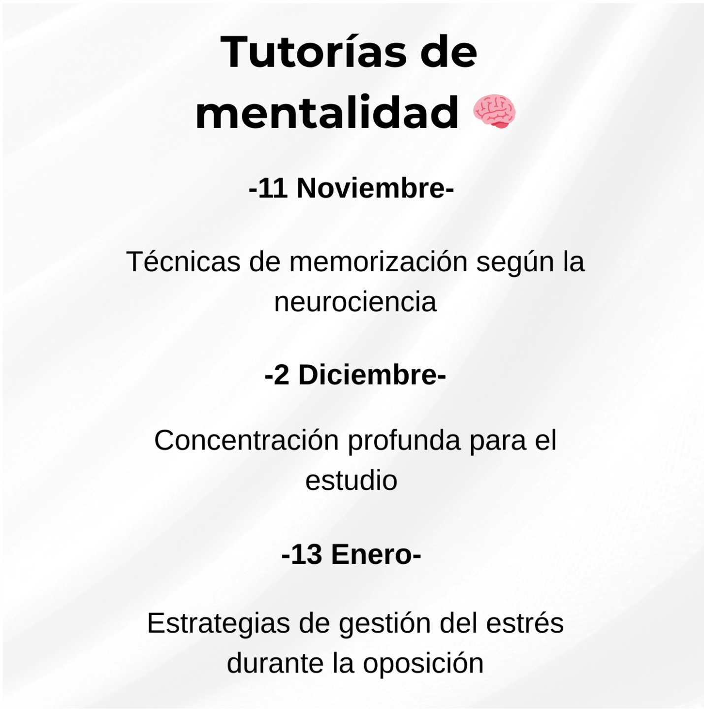 mentalidad-opositores-tutorias-patricia-israel Clase de mentalidad y motivación para opositores de justicia impartida por Patricia Israel dentro de sus tutorías grupales.
