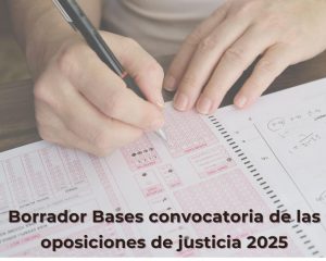 Imagen ilustrativa sobre los cambios en el temario de las oposiciones de Justicia 2025