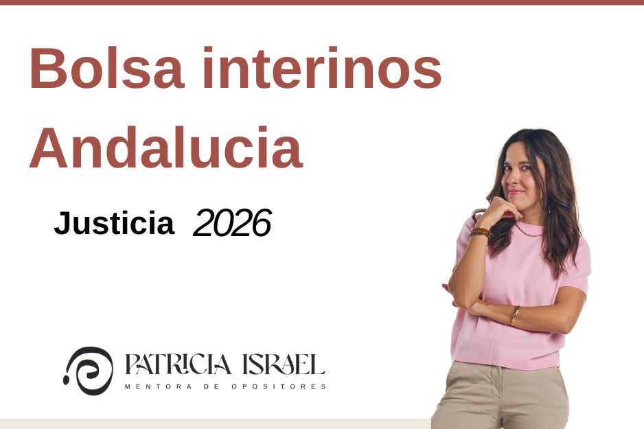 Bolsa de Interinos Justicia Andalucía 2026 – Gestión, Tramitación y Auxilio