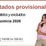 Admitidos y excluidos Justicia 2026 en Gestión Procesal, Tramitación y Auxilio Judicial